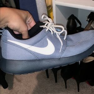 Nike Shoes - blue nike roshe gym shoe Nike Shoes - blue nike roshe gym shoe